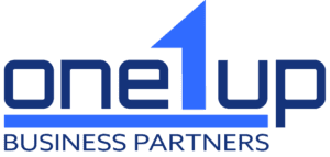 oneup business partners logo design