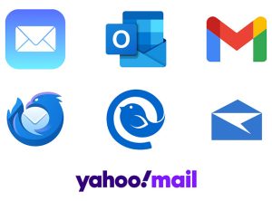 popular third party email client app logos