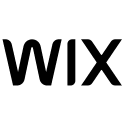 wix logo black